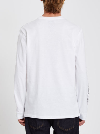 Pentagramm Pizza T-Shirt - WEISS