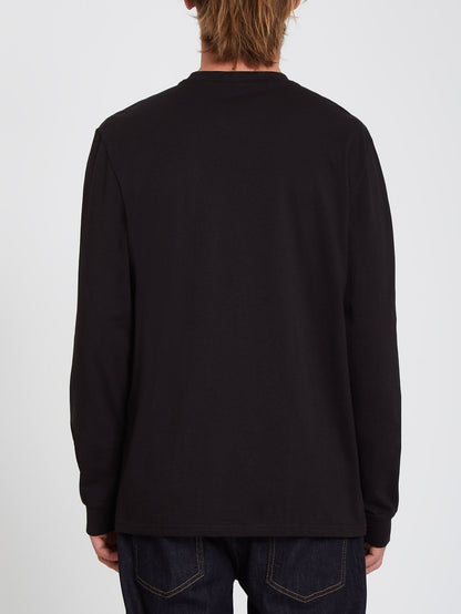 Iconic Stone T-Shirt - BLACK