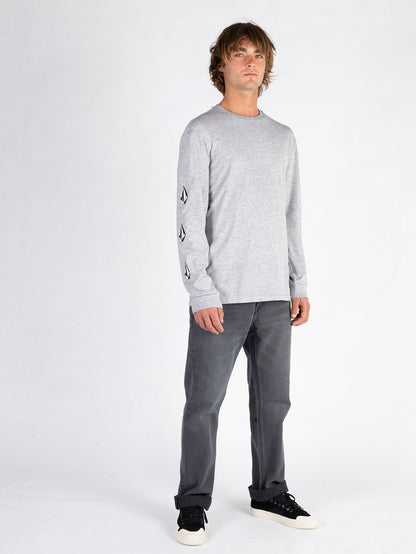 Iconic Stone T-Shirt - GRAU MELIERT