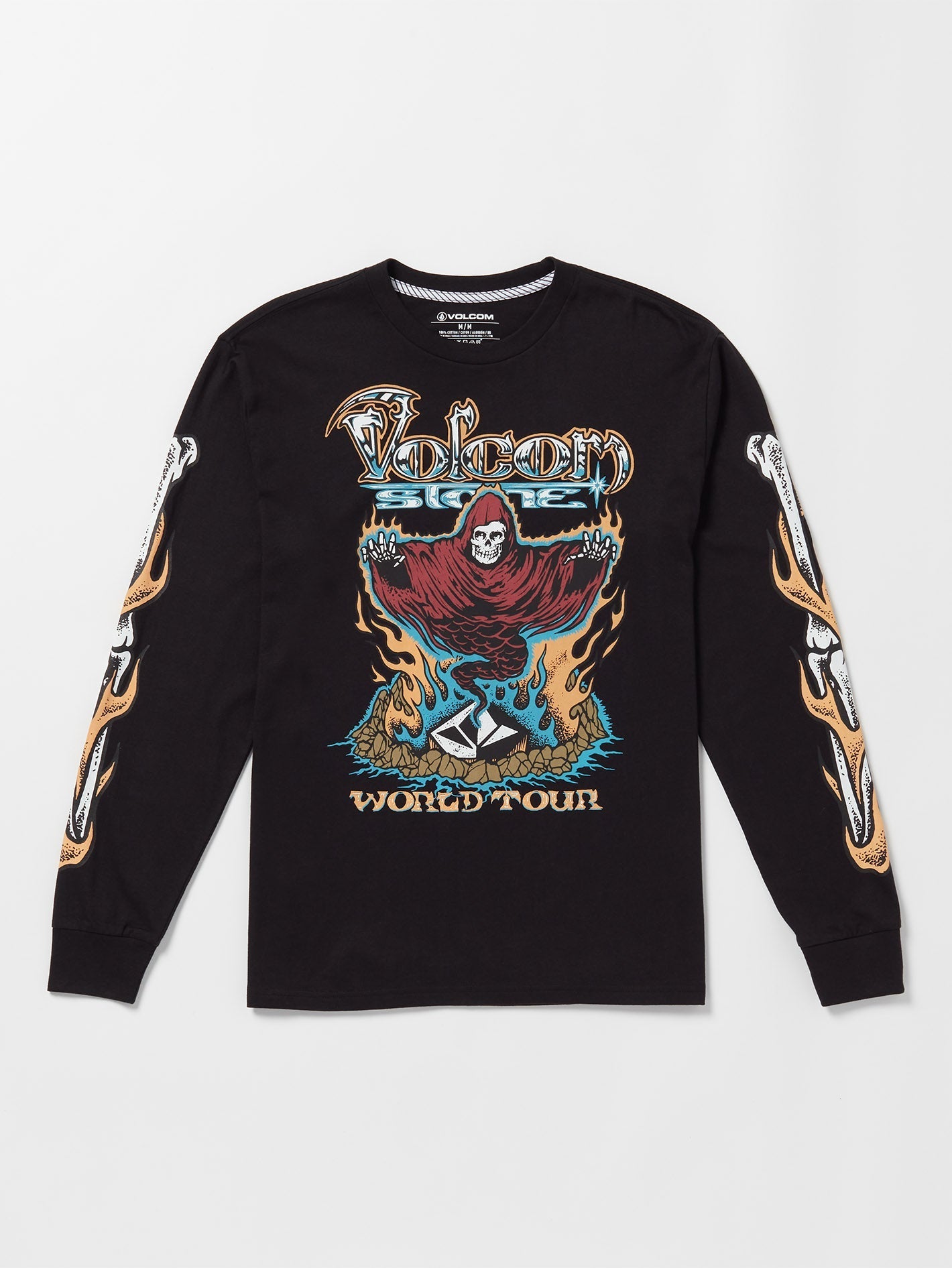 Stone Ghost T-shirt - BLACK