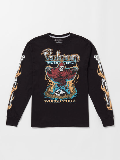 Stone Ghost T-shirt - BLACK