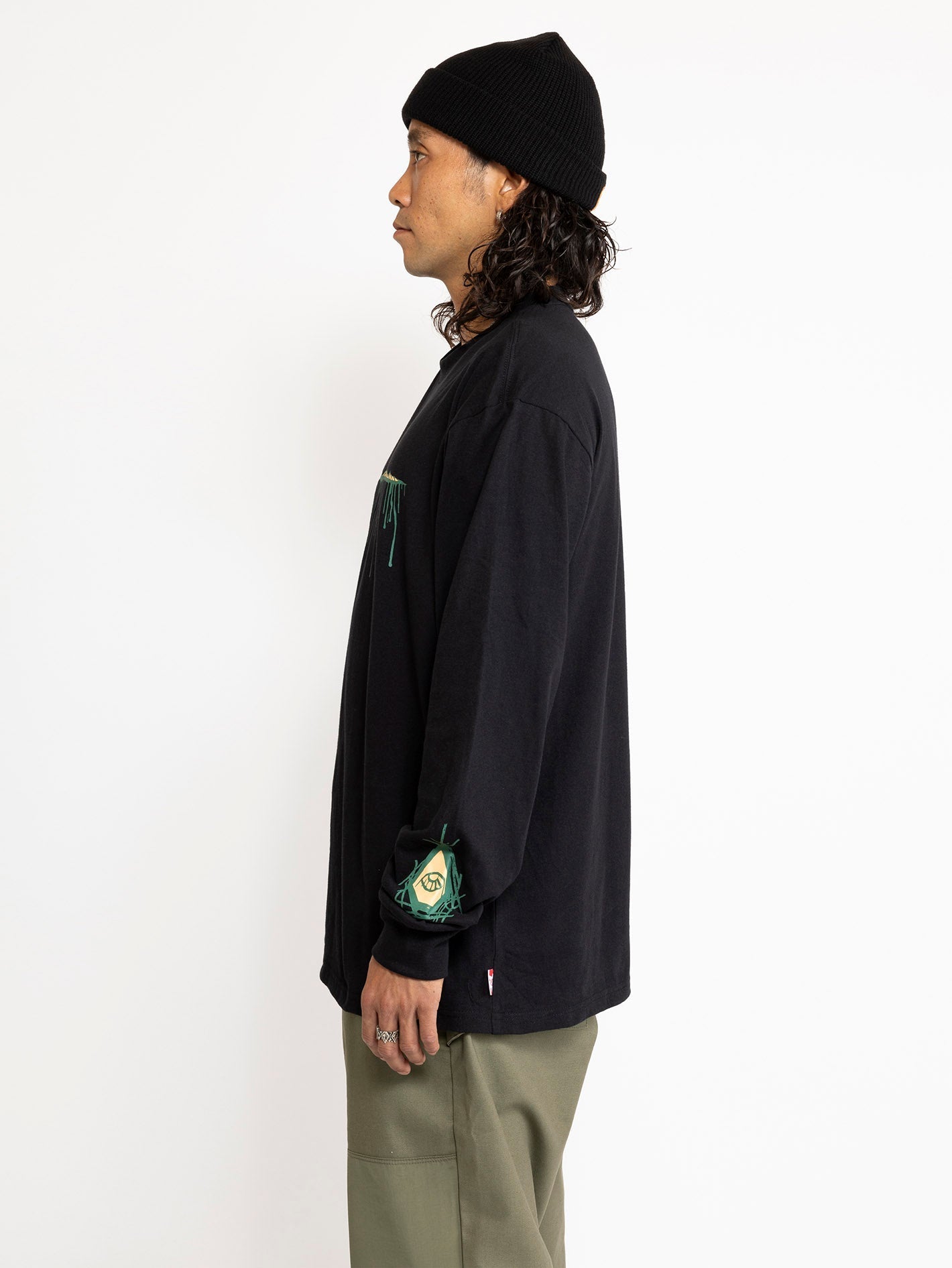 T-shirt Iguchi - BLACK