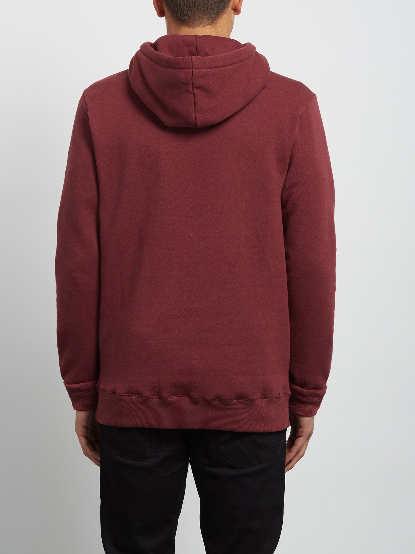Supply Stone Kapuzenpullover - Burgunderrot