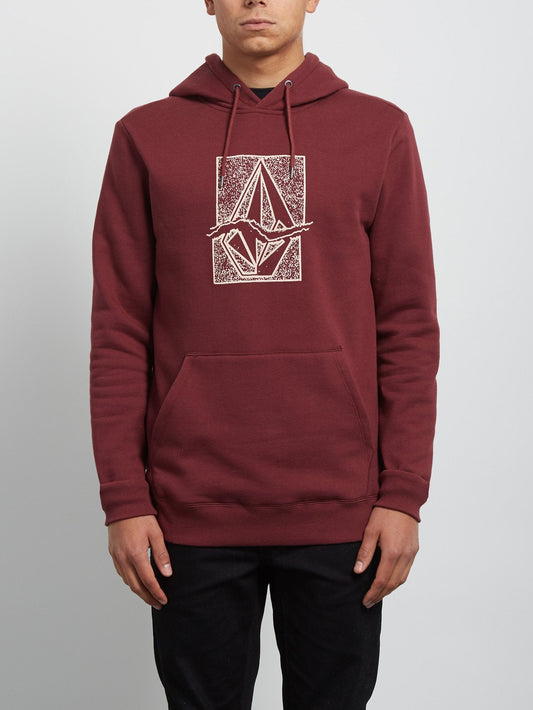 Sweatshirt à capuche Supply Stone - Burgundy
