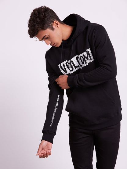 Supply Stone Kapuzenpullover - New Black
