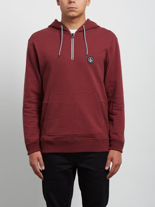 Sweatshirt à capuche Milton - Crimson