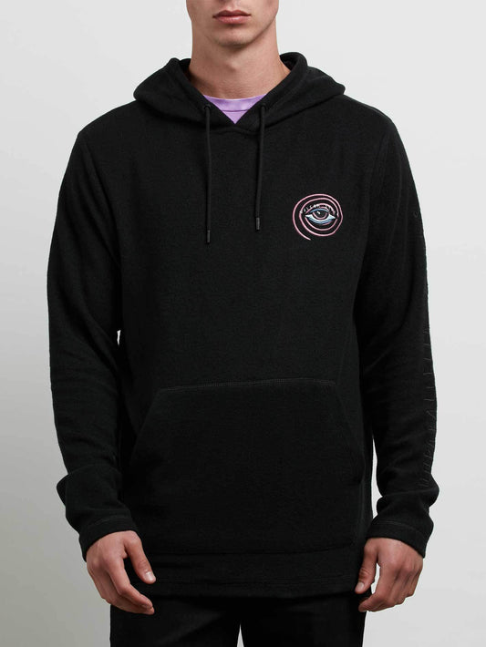 Sweatshirt à capuche Burch Eye Reverse - Black