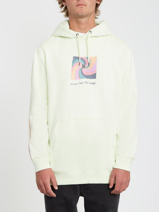 Sweat à capuche Shoots - KEY LIME