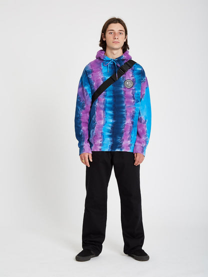 Scrowed Hoodie - Kugelschreiberblau
