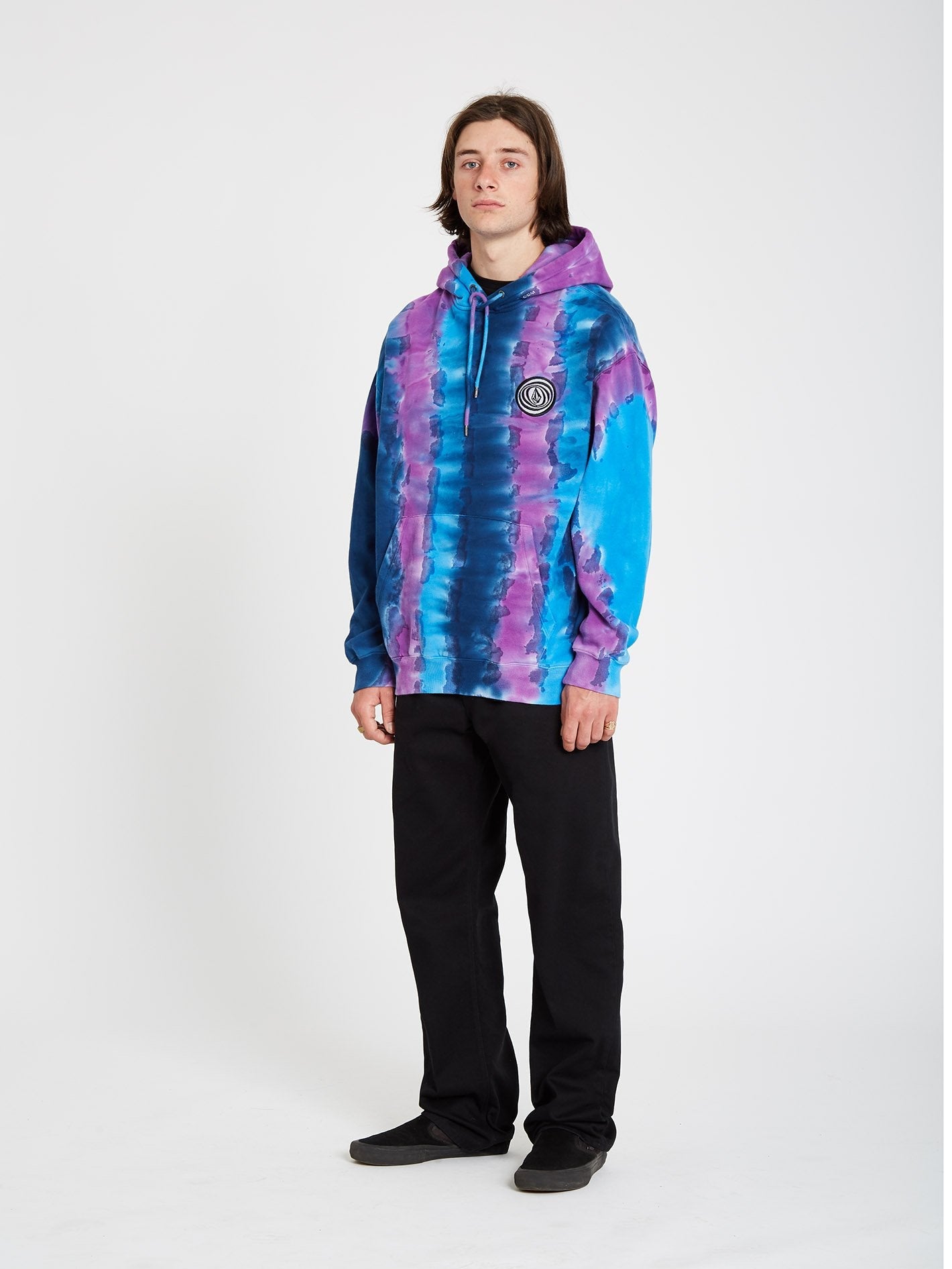 Scrowed Hoodie - Kugelschreiberblau