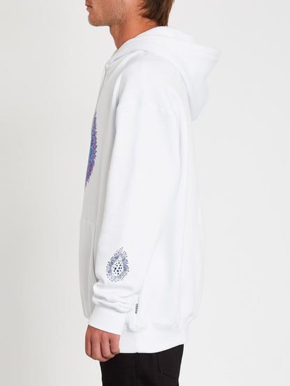 Coral Morph Hoodie - Weiß