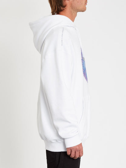 Coral Morph Hoodie - Weiß