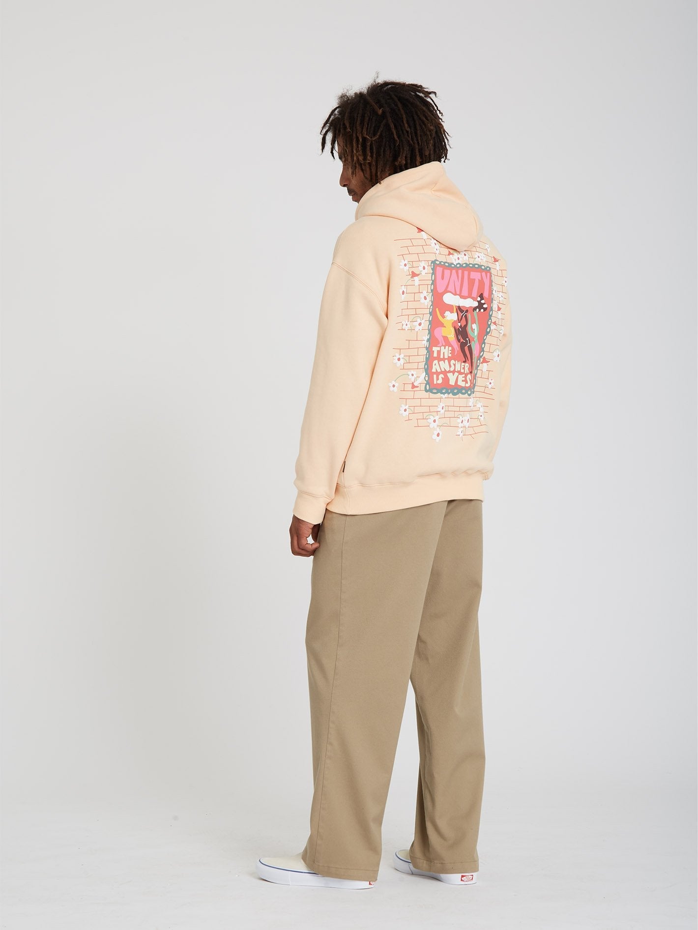 Egle Zvirblyte Hoodie - CREME BLUSH