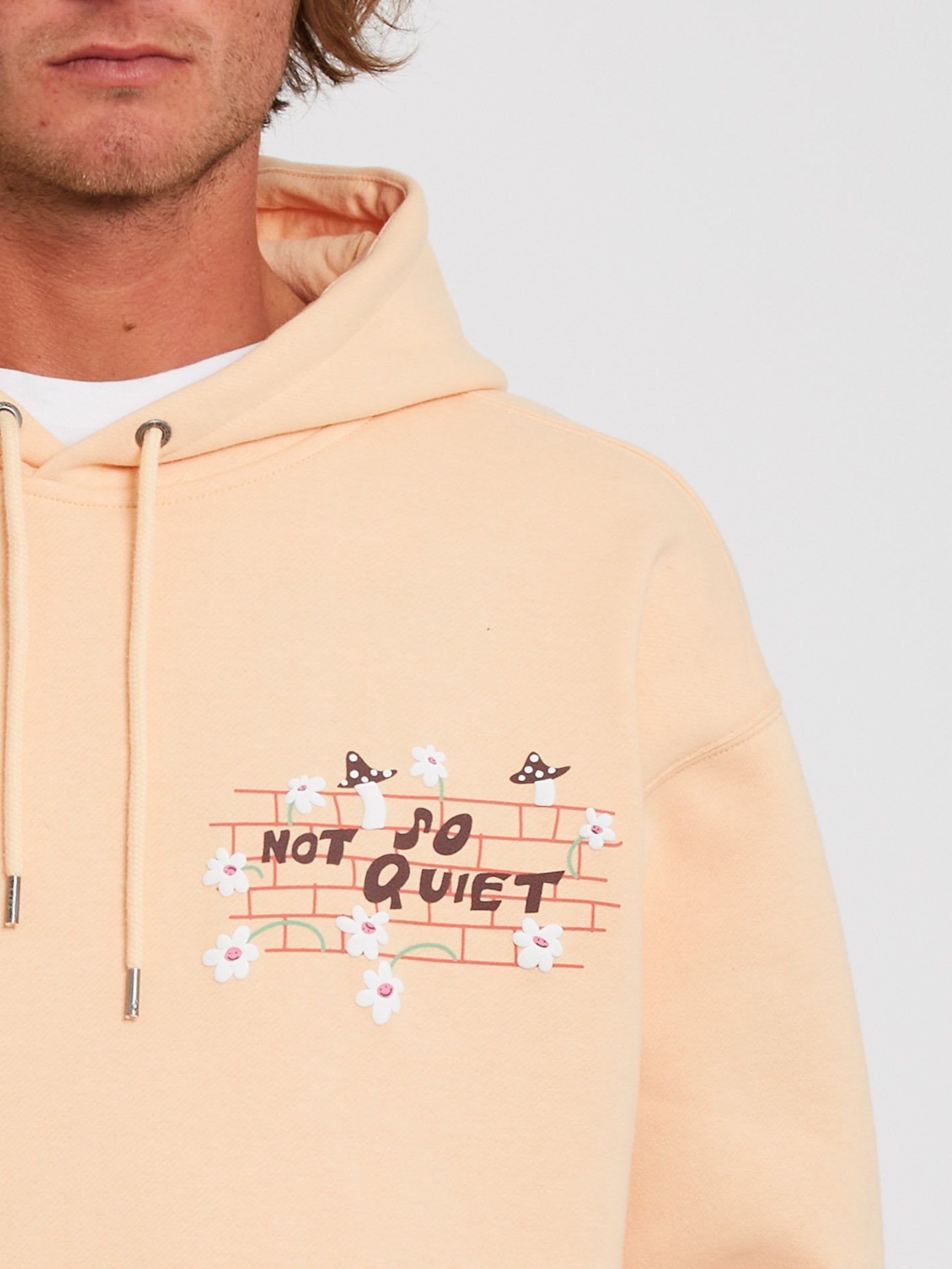 Egle Zvirblyte Hoodie - CREME BLUSH