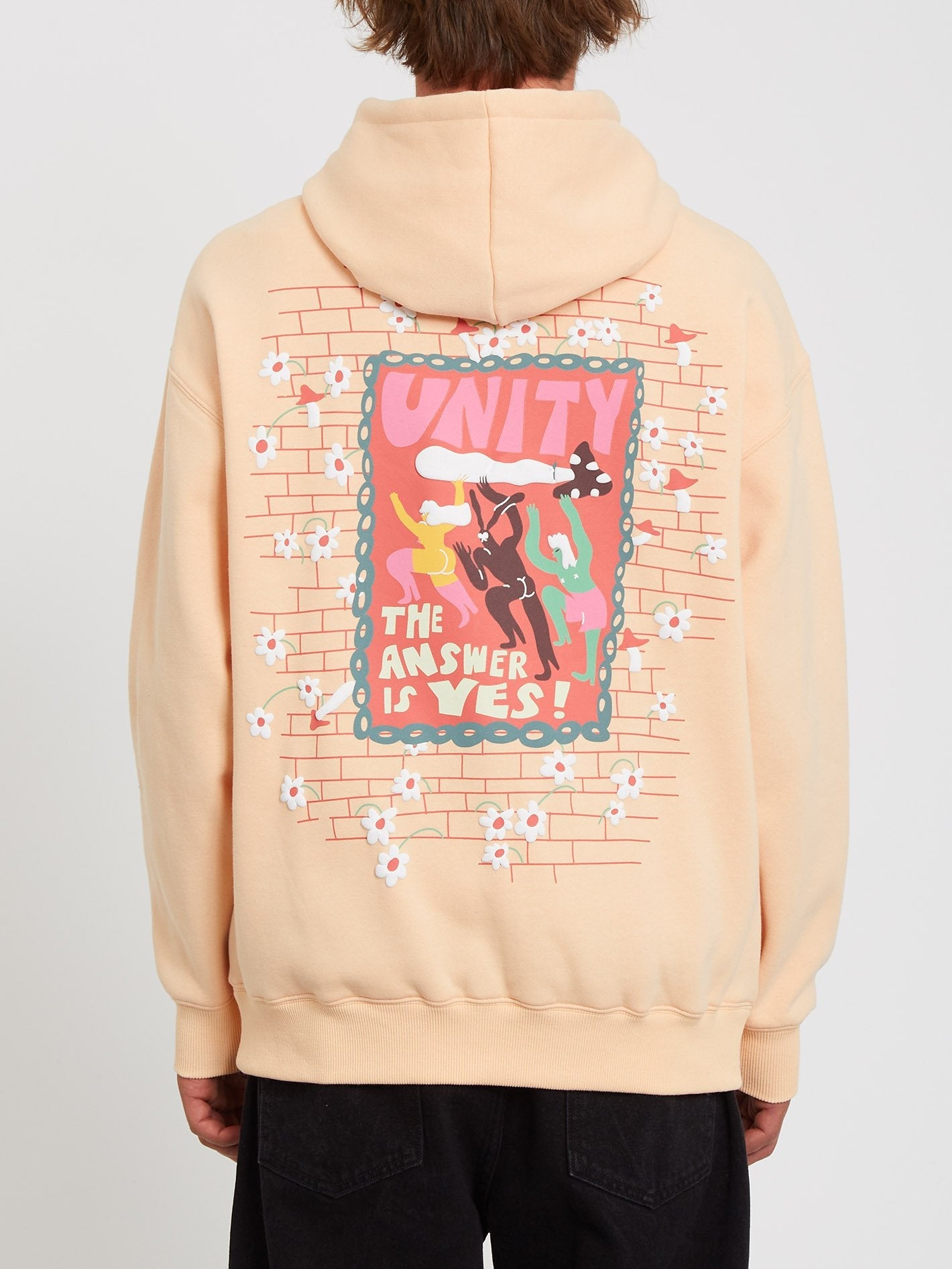 Egle Zvirblyte Hoodie - CREME BLUSH