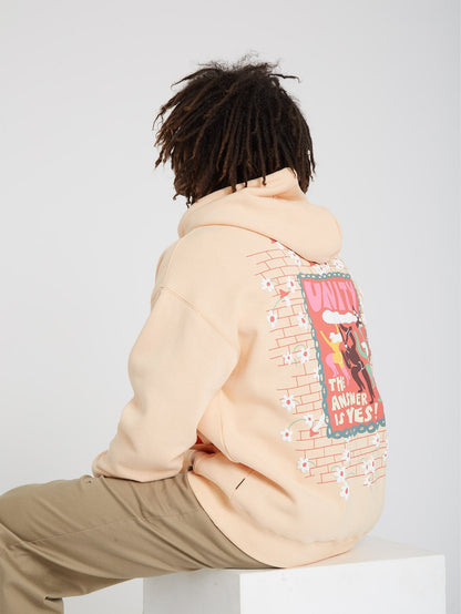 Egle Zvirblyte Hoodie - CREME BLUSH