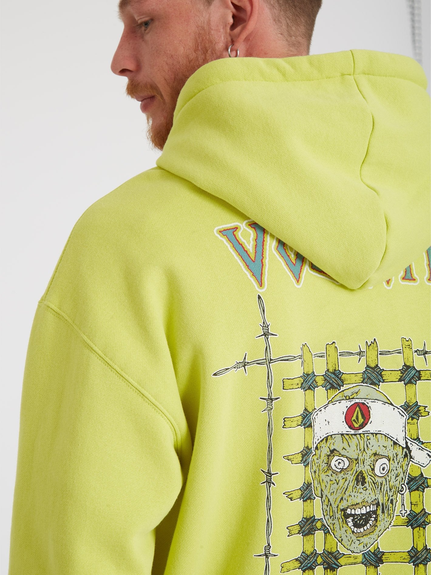 Richard French Sayer Hoodie - LIMEADE