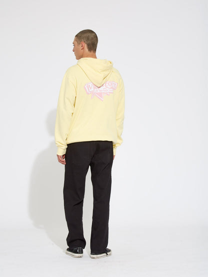 Sweat à capuche V Entertainment - DAWN YELLOW