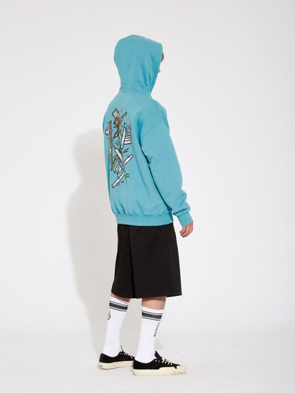 Todd Bratrud Kapuzenpullover – TEMPLE TEAL