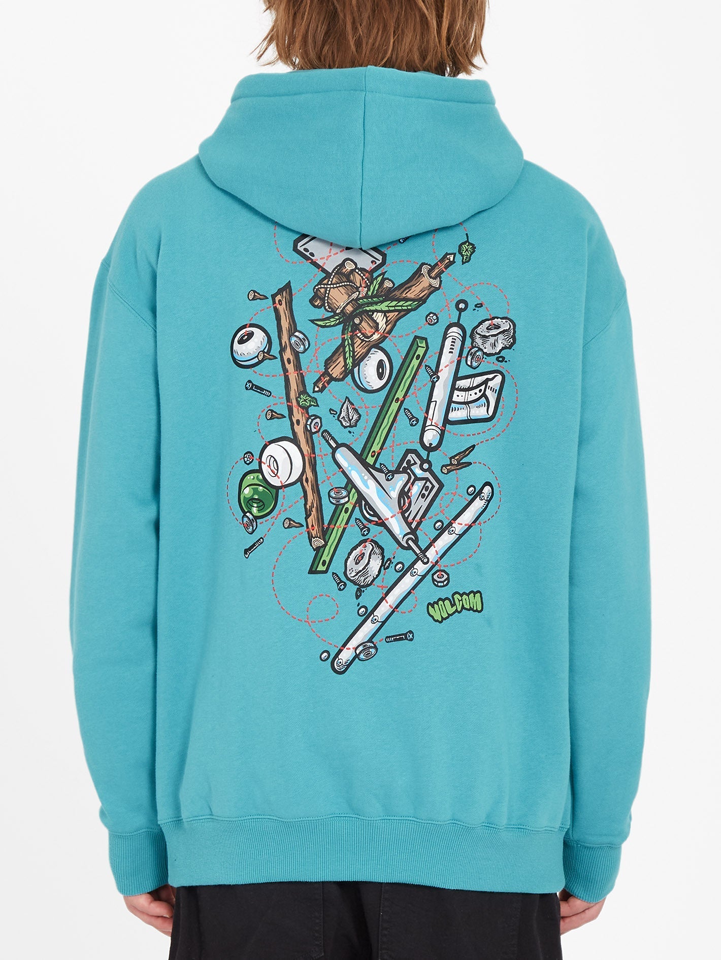 Todd Bratrud Kapuzenpullover – TEMPLE TEAL