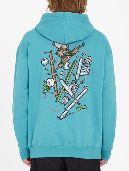 Todd Bratrud Kapuzenpullover – TEMPLE TEAL