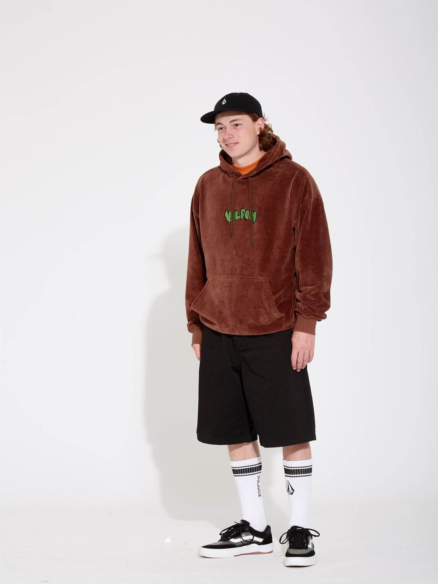 Sweat à capuche Distone - BURRO BROWN