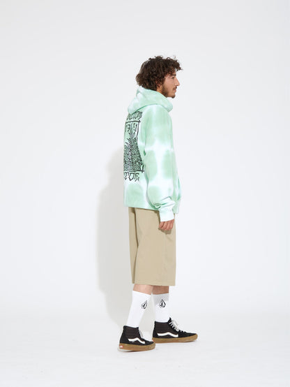 Sweat à capuche Trippin Dye - BOTTLE GREEN
