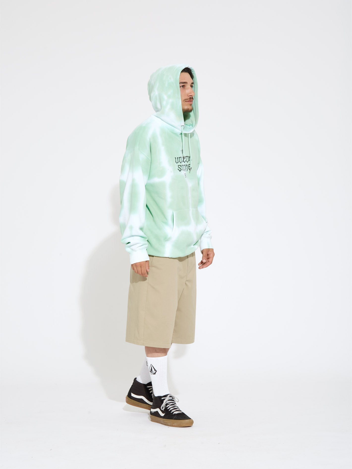 Sweat à capuche Trippin Dye - BOTTLE GREEN