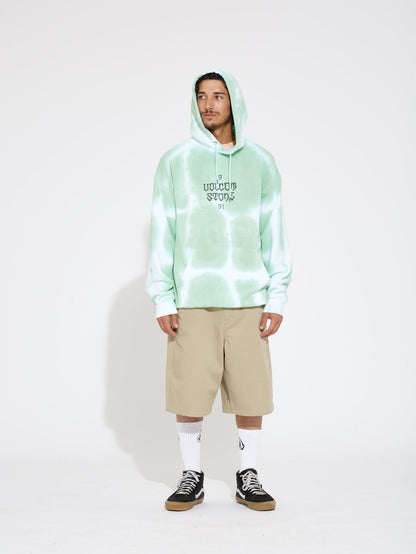 Sweat à capuche Trippin Dye - BOTTLE GREEN