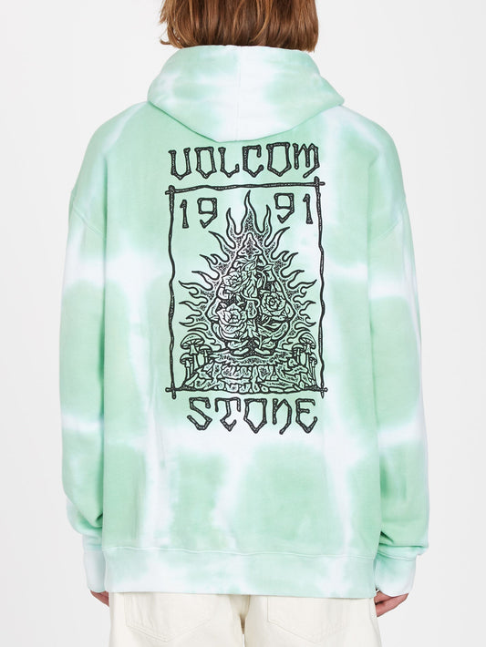 Trippin Dye Hoodie - FLASCHENGRÜN