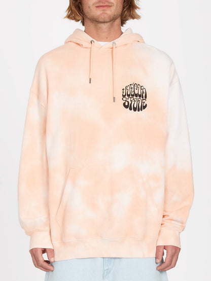 Sweat à capuche Trippin Dye - PEACH BUD