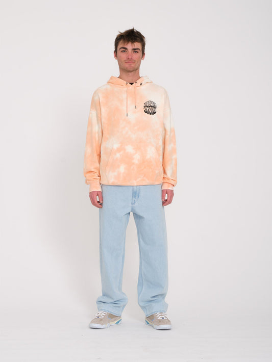 Trippin Dye Hoodie - PEACH BUD