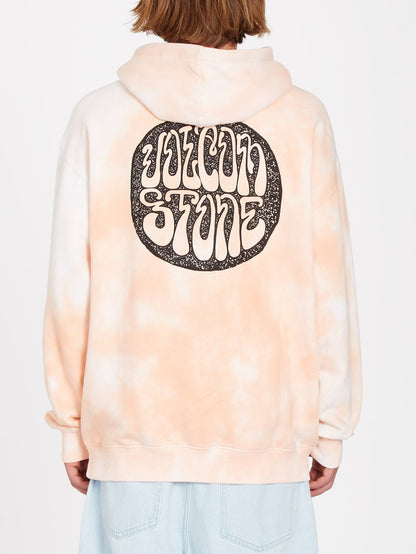 Sweat à capuche Trippin Dye - PEACH BUD