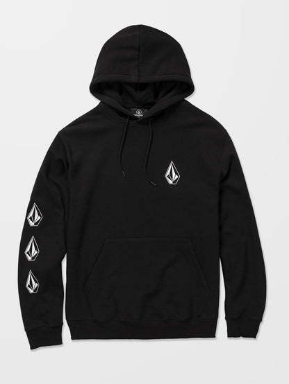 Iconic Stone Hoodie – SCHWARZ