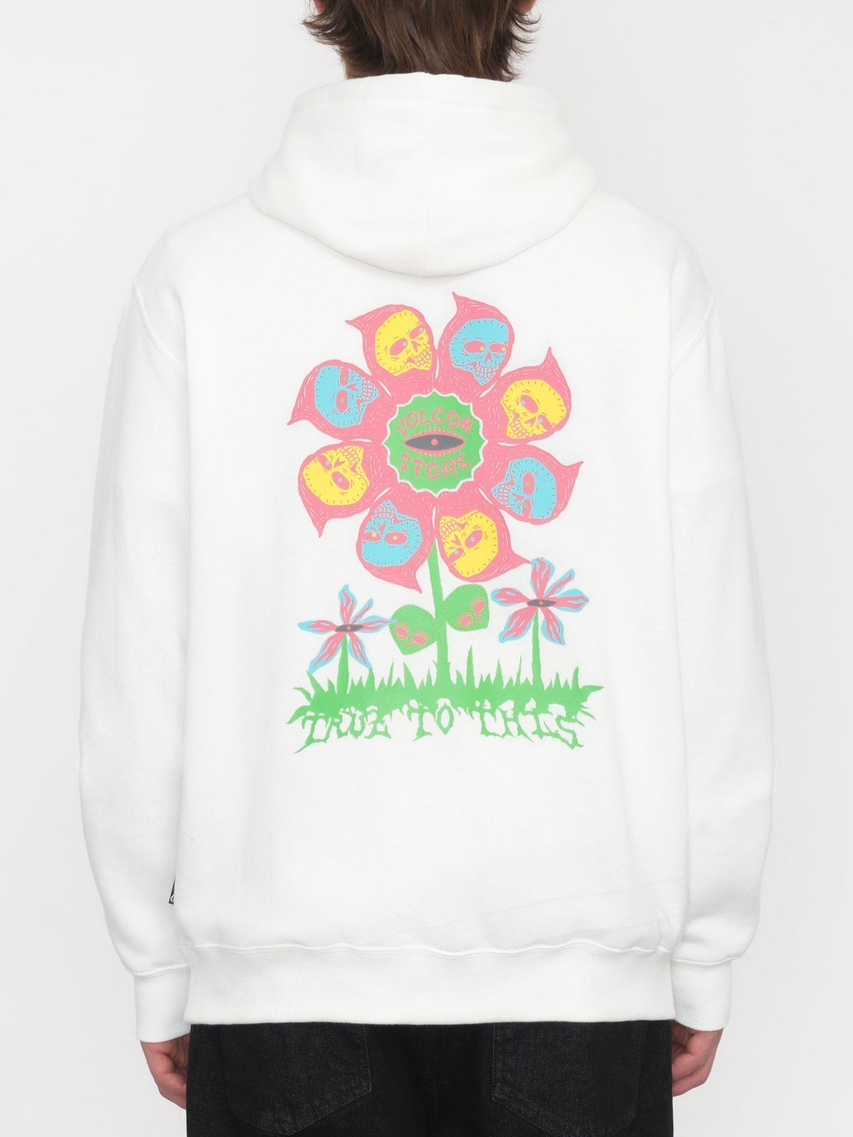 Sweat à capuche Earth Tripper - OFF WHITE