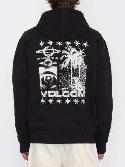Sweat à capuche Watanite - BLACK