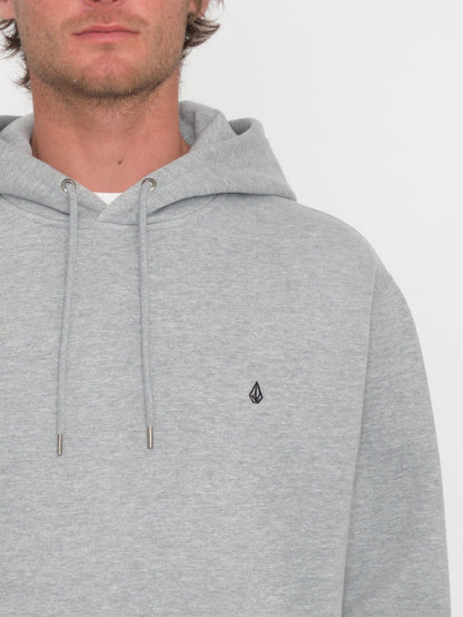 Sweat à capuche Single Stone - HEATHER GREY