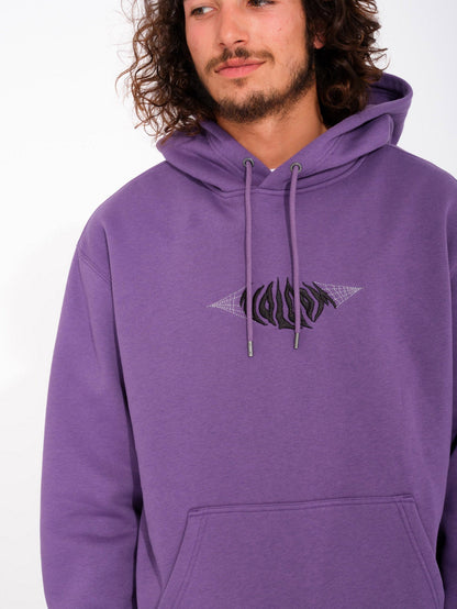 Gothstone Hoodie - DUNKELLILA