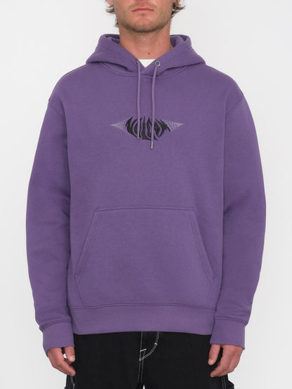 Gothstone Hoodie - DUNKELLILA