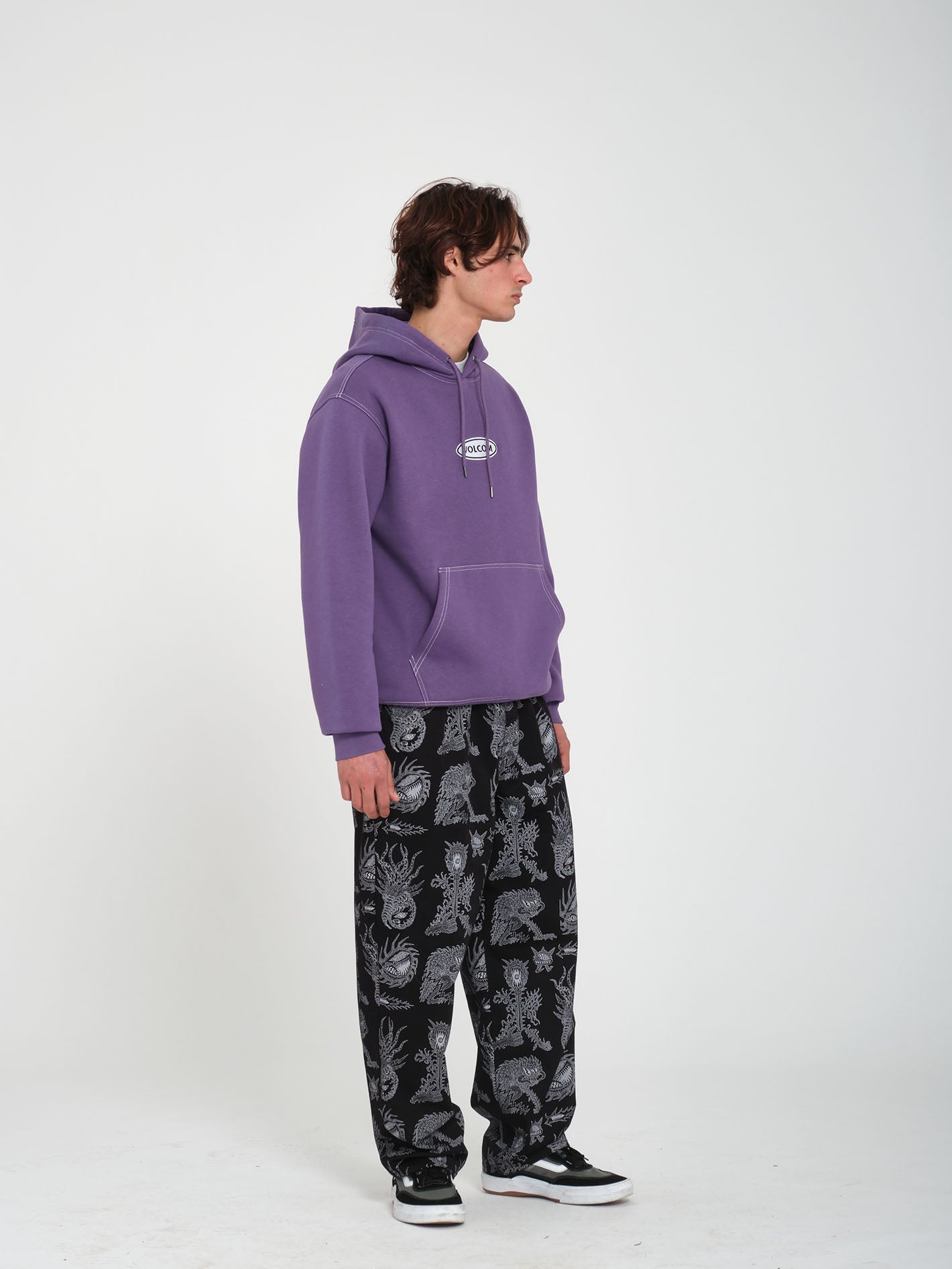 Sweat à capuche Workard - DEEP PURPLE