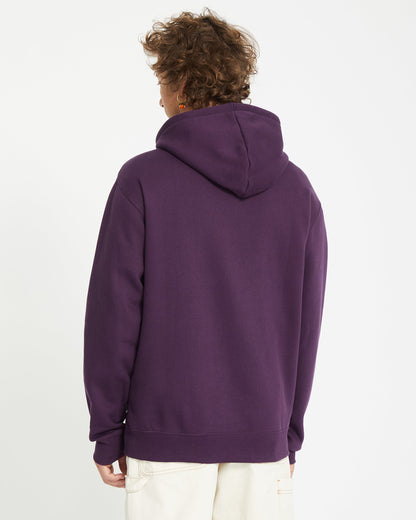 Single Stone Hoodie - GRAPE ROYALE