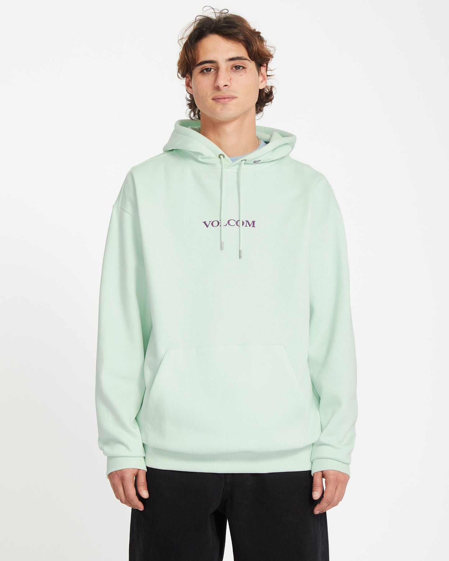 Volcom Stone Hoodie - CLOUD BLUE