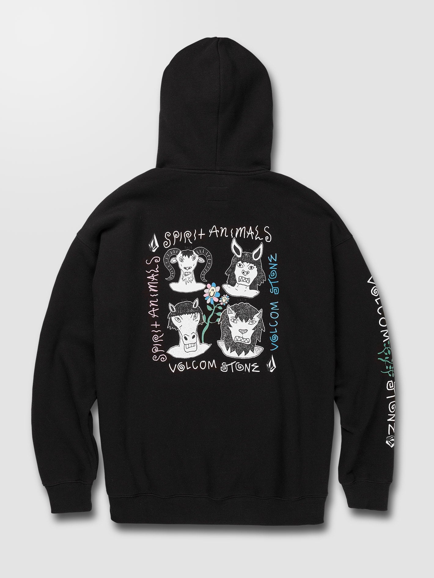 Sweat à capuche Surf Vitals Ozzy Wrong - BLACK