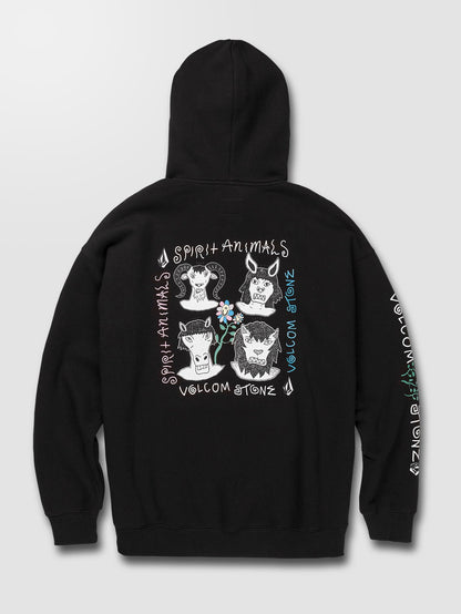 Sweat à capuche Surf Vitals Ozzy Wrong - BLACK