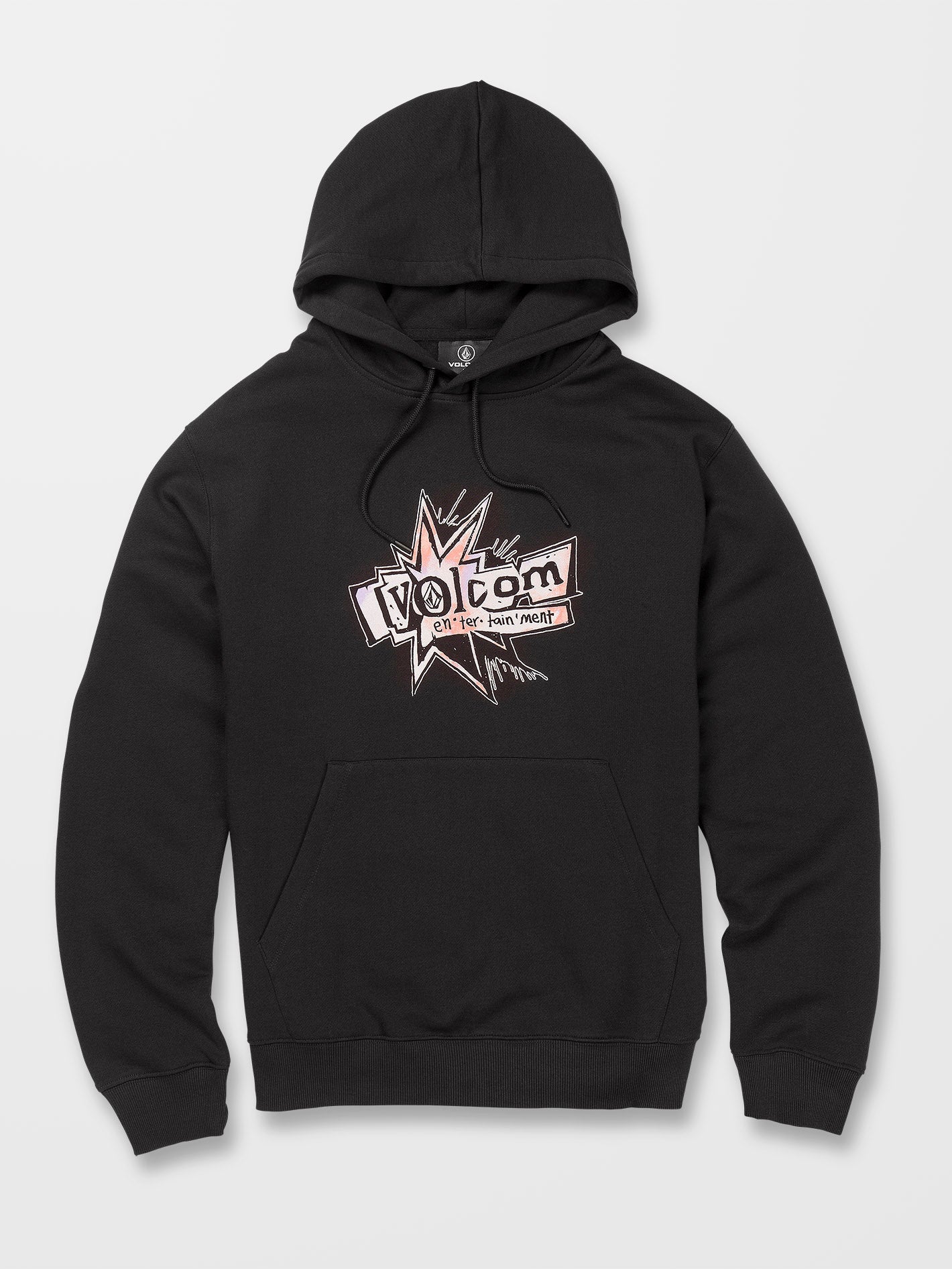 Sweat à capuche V Ent Pepper - BLACK