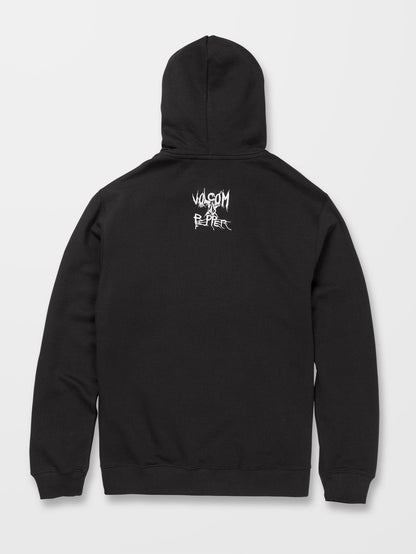 Sweat à capuche V Ent Pepper - BLACK