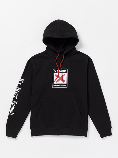 Schroff X Volcom Kapuzenpullover – Schwarz