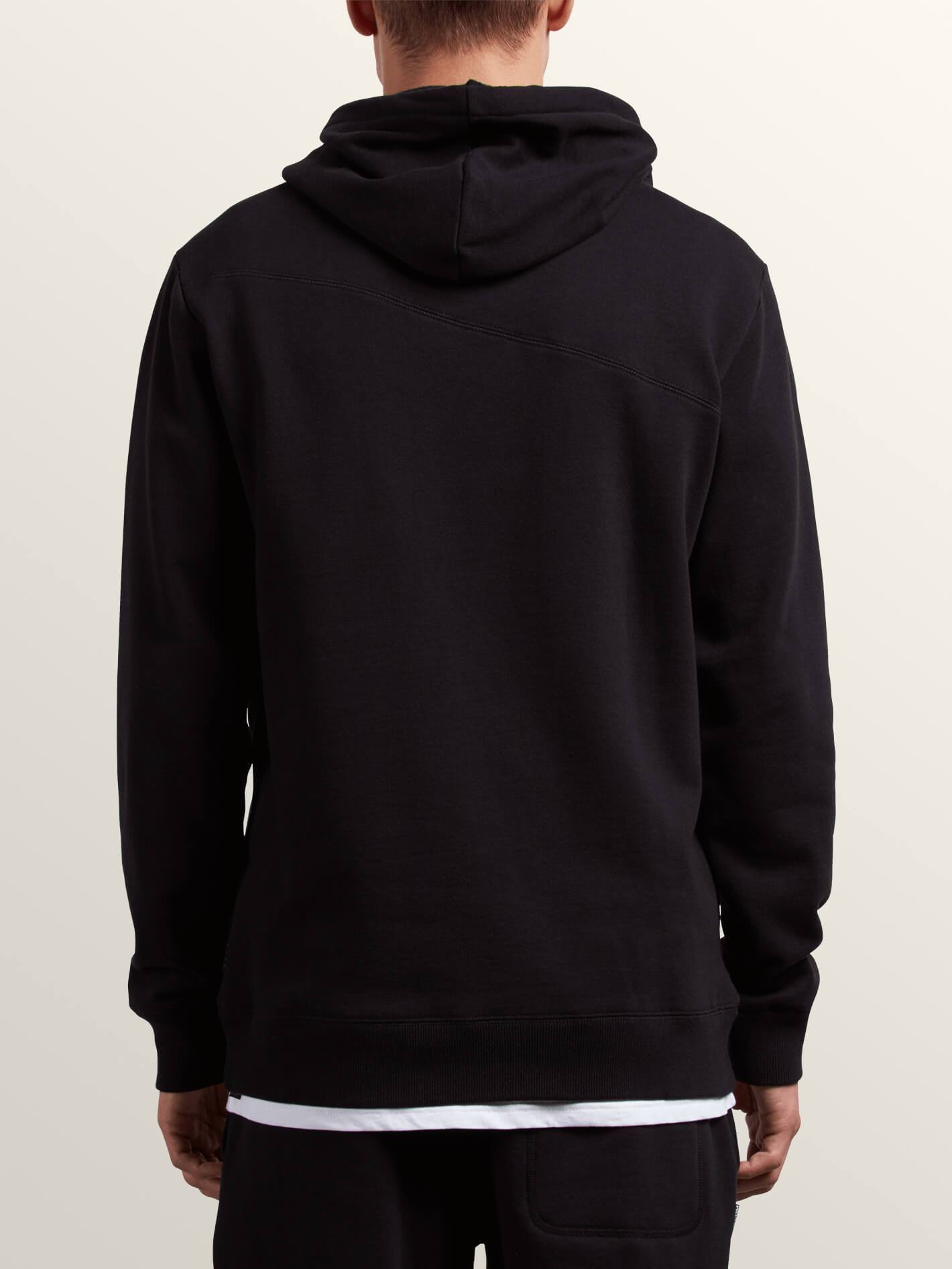 Stone Pullover Hoodie - Schwarz