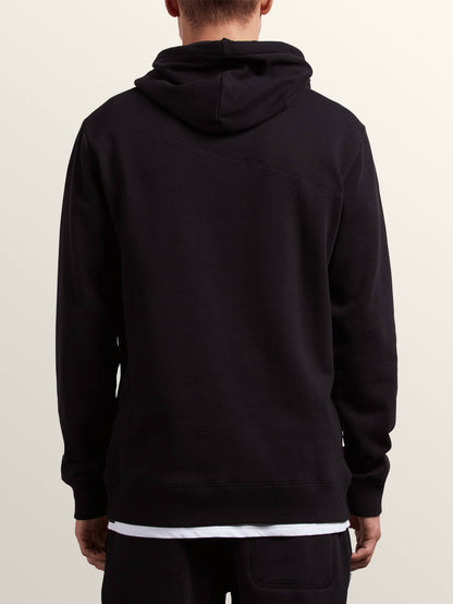 Stone Pullover Hoodie - Schwarz