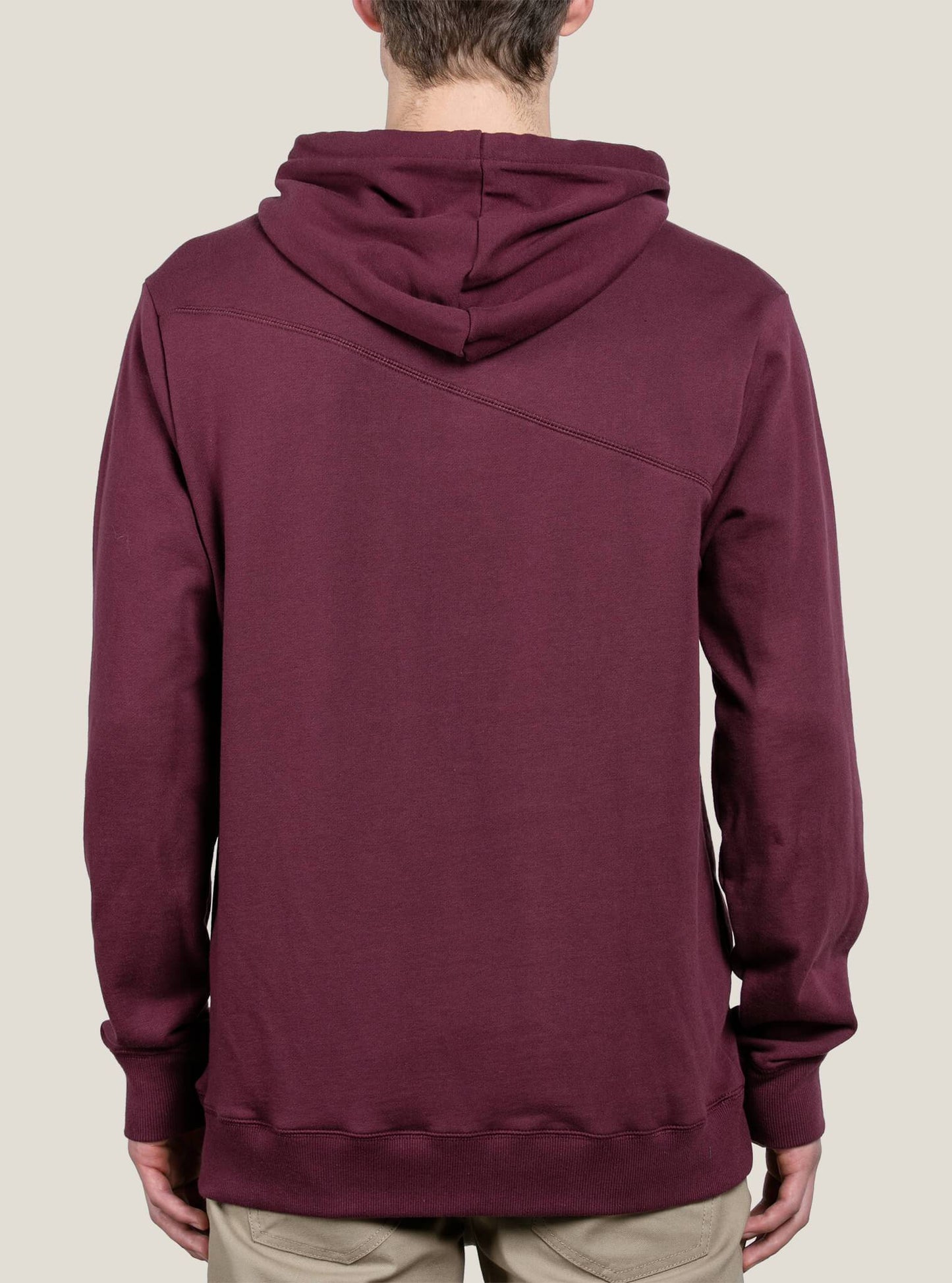 Stone P/O Sweatshirt - Dark Port